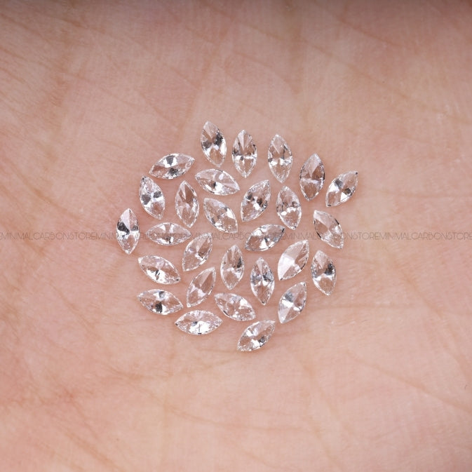 1 CT Lab Grown Marquise Cut Diamond