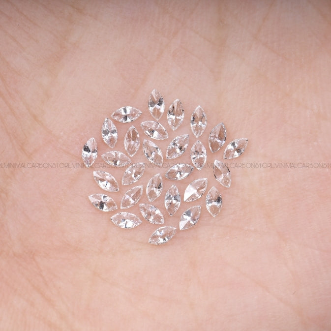 1 CT Lab Grown Marquise Cut Diamond