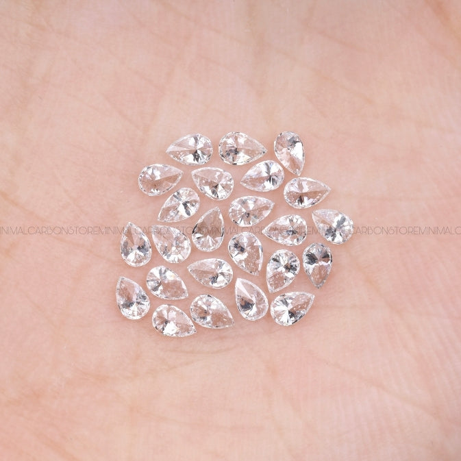 1 CT Lab Grown Pear Cut Diamond