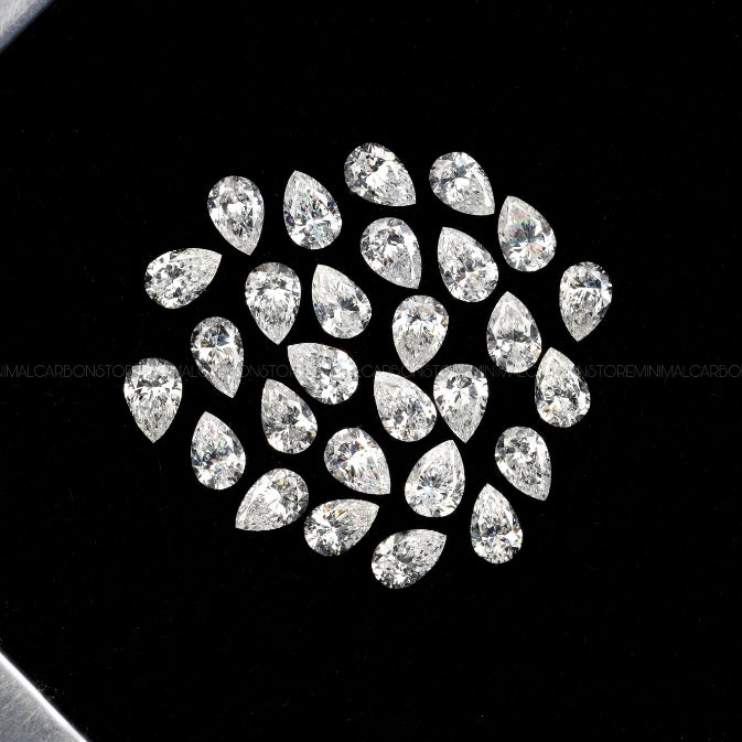 1 CT Lab Grown Pear Cut Diamond