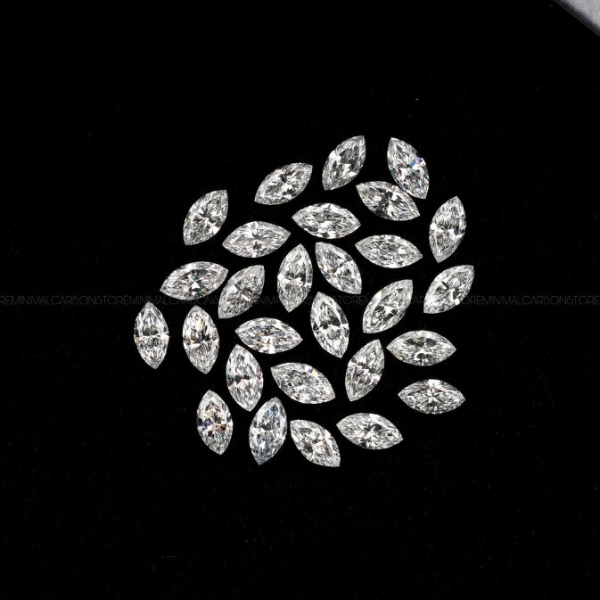 1 CT Lab Grown Marquise Cut Diamond