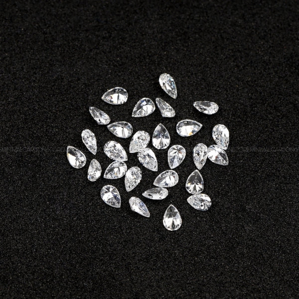 1 CT Lab Grown Pear Cut Diamond
