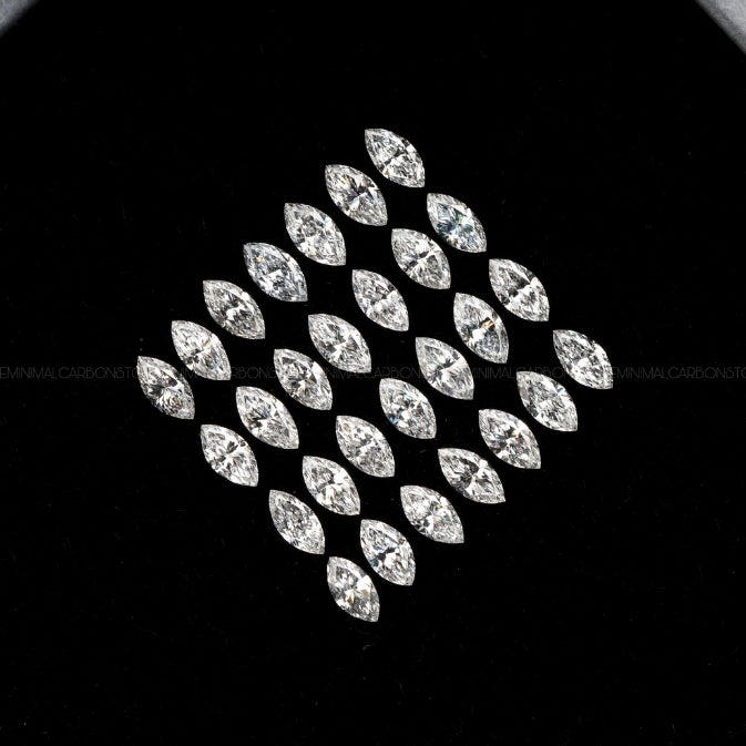 1 CT Lab Grown Marquise Cut Diamond