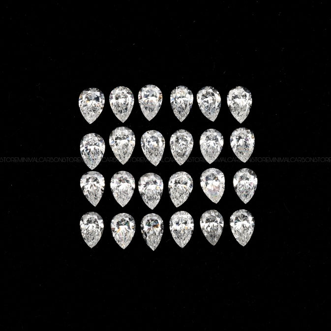 1 CT Lab Grown Pear Cut Diamond