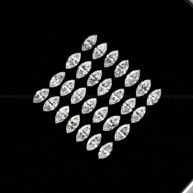 1 CT Lab Grown Marquise Cut Diamond