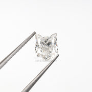 0.93 CT, 6.2 X 5.3 MM | Lab Grown Diamond | Cat Face Diamond - Minimal Carbon