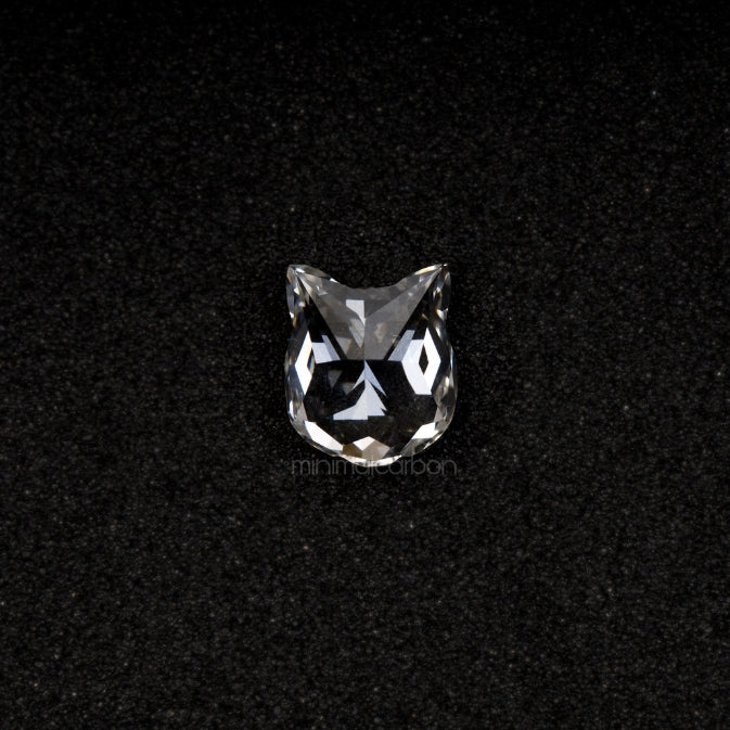 0.93 CT, 6.2 X 5.3 MM | Lab Grown Diamond | Cat Face Diamond - Minimal Carbon