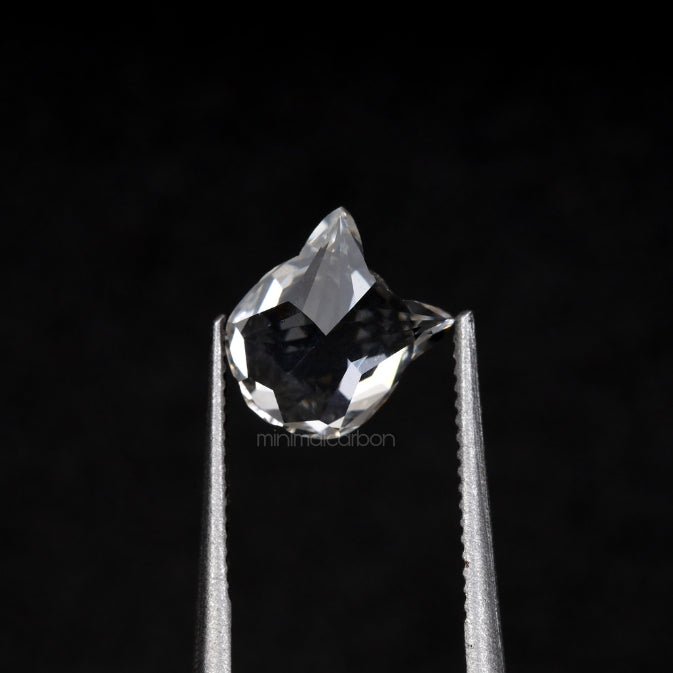 0.93 CT, 6.2 X 5.3 MM | Lab Grown Diamond | Cat Face Diamond - Minimal Carbon