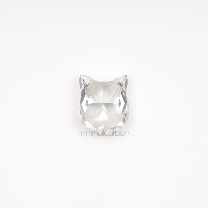 0.93 CT, 6.2 X 5.3 MM | Lab Grown Diamond | Cat Face Diamond - Minimal Carbon