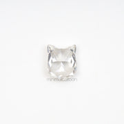 0.93 CT, 6.2 X 5.3 MM | Lab Grown Diamond | Cat Face Diamond - Minimal Carbon