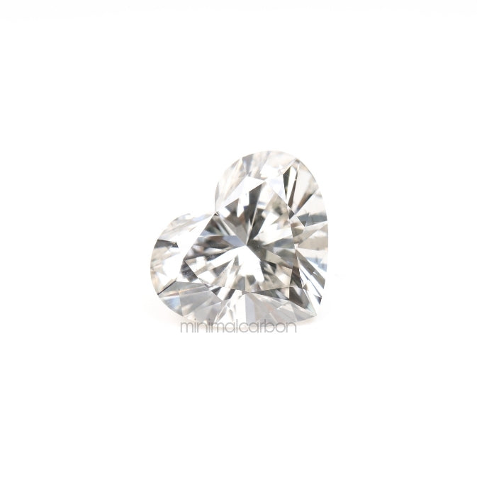 3.32 CT, 11.0 X 9.4 MM | Lab Grown Diamond | Heart Shape Diamond - Minimal Carbon