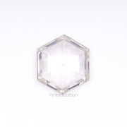 1.22 CT, 8.1 X 7.1 MM | Hexagon Cut Diamond | Lab Grown Diamond - Minimal Carbon
