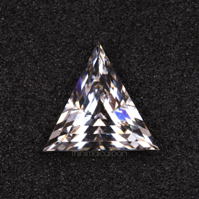 1.36 CT, 8.2 X 7.7 MM | Triangle Cut Diamond | Lab Grown Diamond - Minimal Carbon