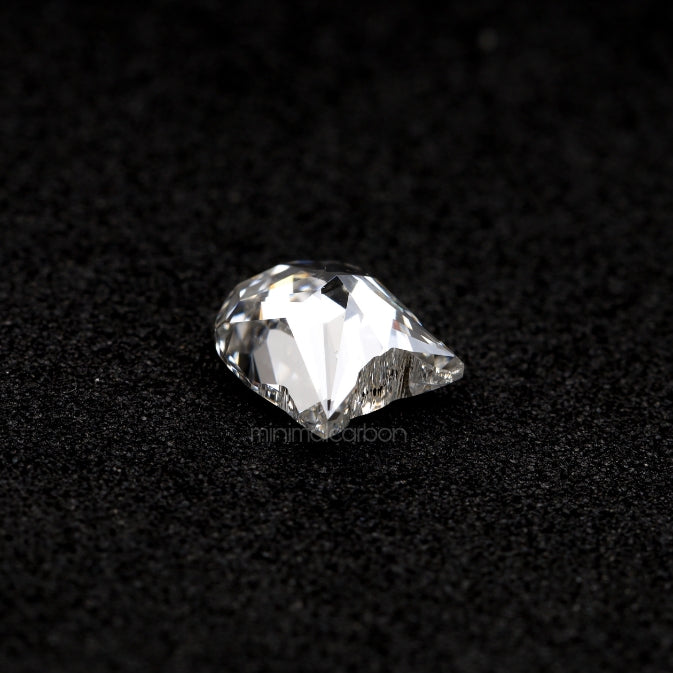 0.93 CT, 6.2 X 5.3 MM | Lab Grown Diamond | Cat Face Diamond - Minimal Carbon