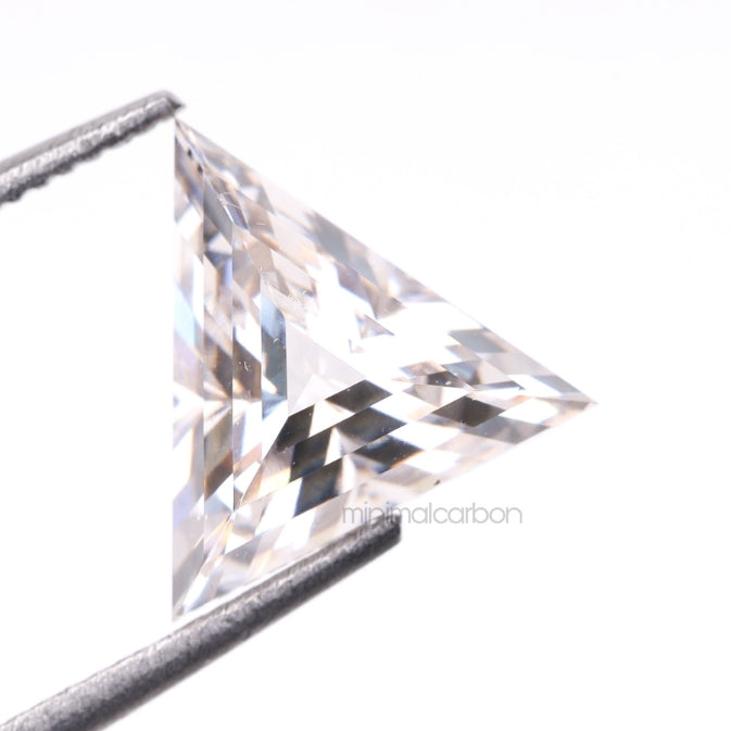 1.36 CT, 8.2 X 7.7 MM | Triangle Cut Diamond | Lab Grown Diamond - Minimal Carbon