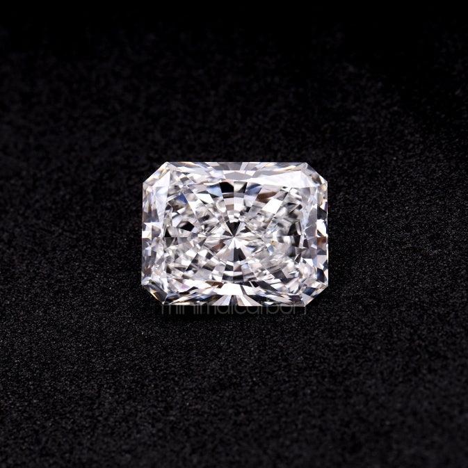 3.17 CT, 10.0 X 7.8 MM | Lab Grown Diamond | Radiant Cut Diamond - Minimal Carbon