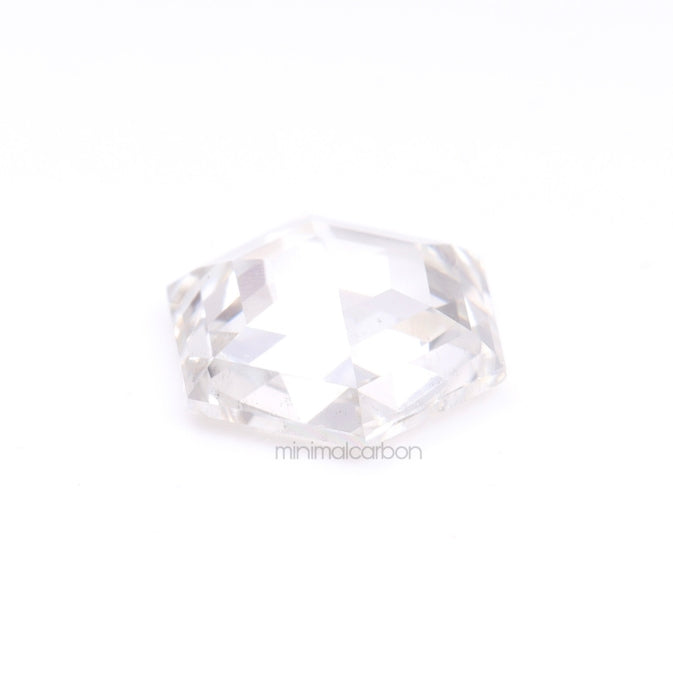 1.22 CT, 8.1 X 7.1 MM | Hexagon Cut Diamond | Lab Grown Diamond - Minimal Carbon