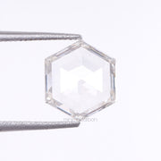 1.22 CT, 8.1 X 7.1 MM | Hexagon Cut Diamond | Lab Grown Diamond - Minimal Carbon
