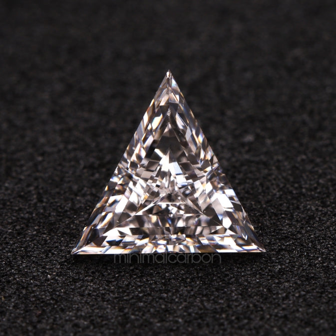 1.36 CT, 8.2 X 7.7 MM | Triangle Cut Diamond | Lab Grown Diamond - Minimal Carbon