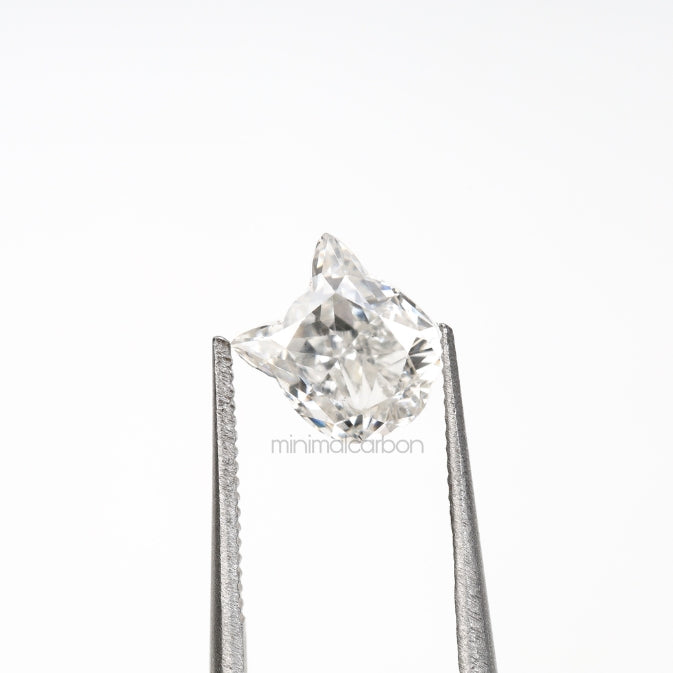 0.93 CT, 6.2 X 5.3 MM | Lab Grown Diamond | Cat Face Diamond - Minimal Carbon