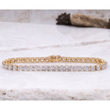 Diamond Tennis Bracelet - Minimal Carbon