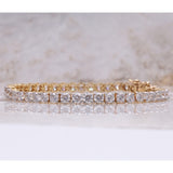 Diamond Tennis Bracelet - Minimal Carbon