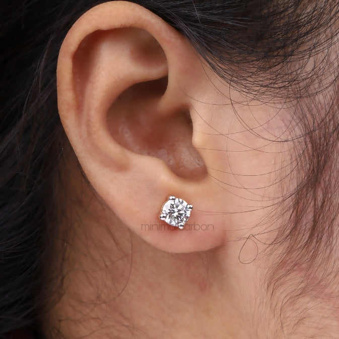 Diamond Stud Earrings