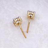 Diamond Stud Earrings - Minimal Carbon
