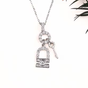 lock key pendant