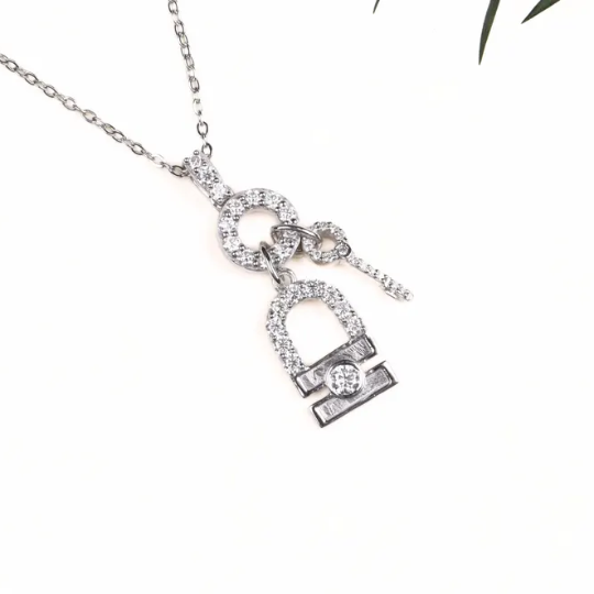 lock key pendant