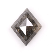 Loose Kite Cut Salt and Pepper Earth Mined Diamond