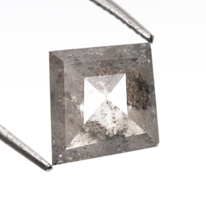 Loose Kite Cut Salt and Pepper Natural Earth Mined Diamond