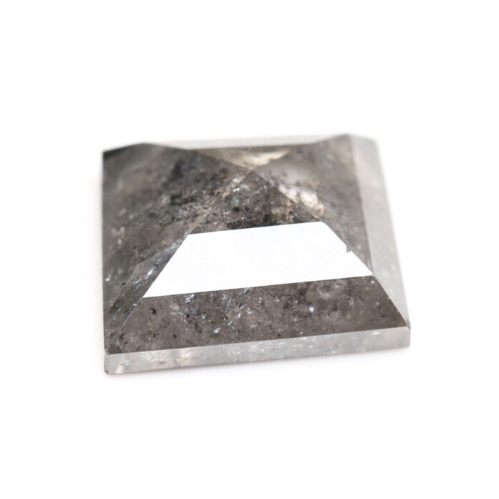 Loose Salt and Pepper Kite Cut Earth Mined Diamond