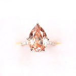 Load image into Gallery viewer, Pink Morganite Ring
