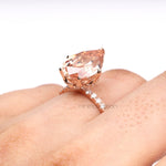 Load image into Gallery viewer, Pink Morganite Ring
