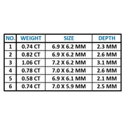 Natural Moss Agate | Loose Hexagon Moss Agate - Minimal Carbon