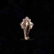 4.03 CT, 17.0 X 10.0 MM | Natural Diamond | Unique Cut Diamond - Minimal Carbon