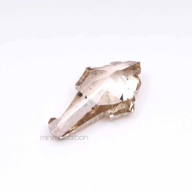 4.03 CT, 17.0 X 10.0 MM | Natural Diamond | Unique Cut Diamond - Minimal Carbon