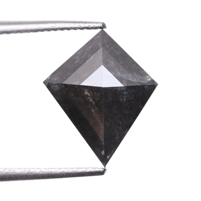 Natural Black Full Cut Kite Cut Diamond