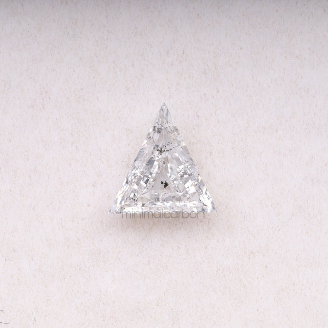 1.59 CT, 10.3 X 10.0 x 9.0 MM | Natural Diamond | Triangle Cut Diamond - Minimal Carbon
