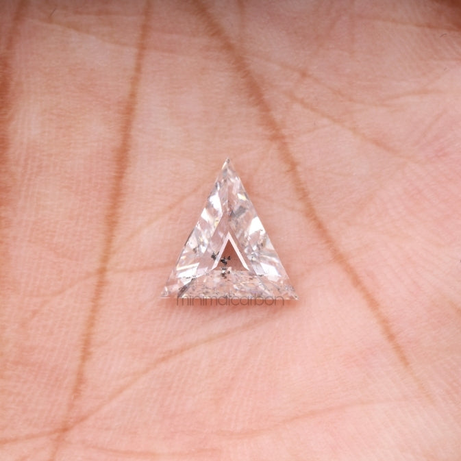 1.59 CT, 10.3 X 10.0 x 9.0 MM | Natural Diamond | Triangle Cut Diamond - Minimal Carbon