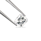 0.93 CT, 5.9 X 5.2 MM | Natural Diamond | Emerald Cut Diamond - Minimal Carbon