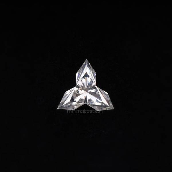 0.72 CT, 7.3 X 7.3 MM | Natural Diamond | Unique Cut Diamond - Minimal Carbon