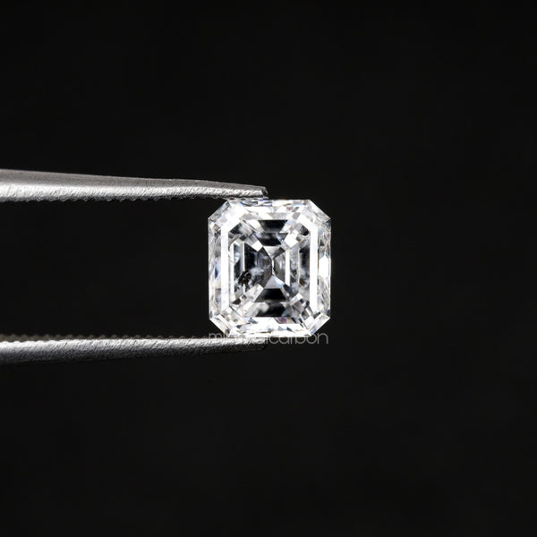0.93 CT, 5.9 X 5.2 MM | Natural Diamond | Emerald Cut Diamond - Minimal Carbon