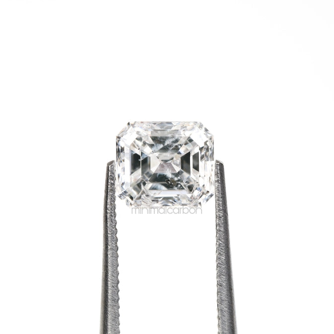 0.93 CT, 5.9 X 5.2 MM | Natural Diamond | Emerald Cut Diamond - Minimal Carbon