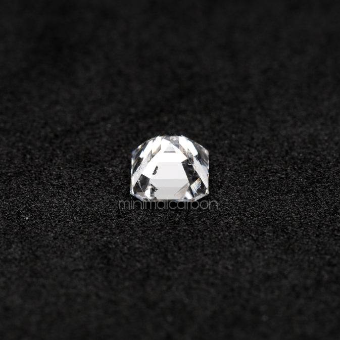 0.93 CT, 5.9 X 5.2 MM | Natural Diamond | Emerald Cut Diamond - Minimal Carbon