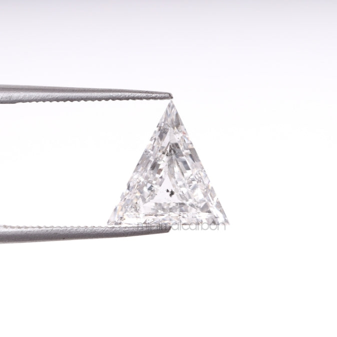 1.59 CT, 10.3 X 10.0 x 9.0 MM | Natural Diamond | Triangle Cut Diamond - Minimal Carbon