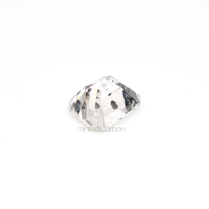 0.93 CT, 5.9 X 5.2 MM | Natural Diamond | Emerald Cut Diamond - Minimal Carbon