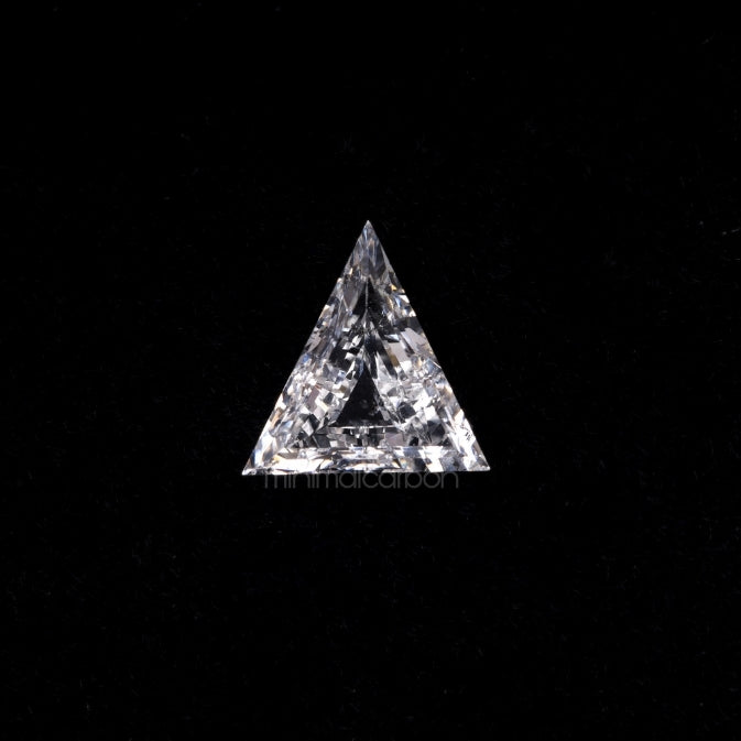 1.59 CT, 10.3 X 10.0 x 9.0 MM | Natural Diamond | Triangle Cut Diamond - Minimal Carbon