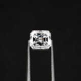 0.93 CT, 5.9 X 5.2 MM | Natural Diamond | Emerald Cut Diamond - Minimal Carbon